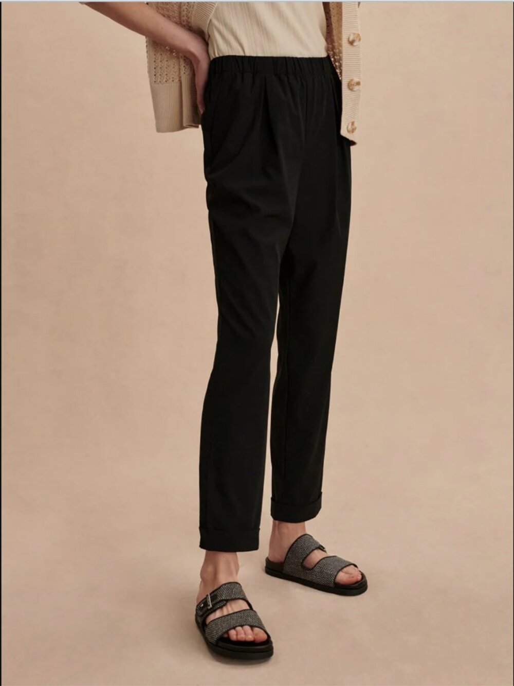 Alana Slim Tapered Cuff Pant
